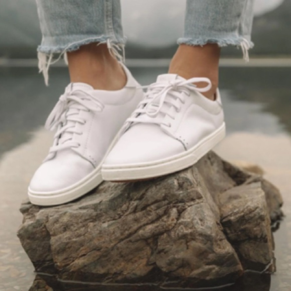 OluKai Women's White Sneakers